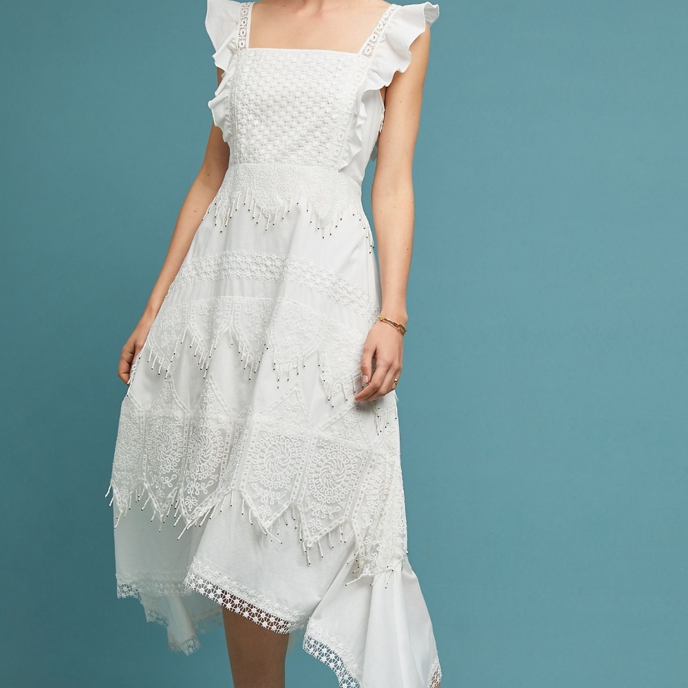 NWT Anthropologie Celeste Midi Dress